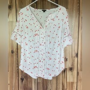 Ann Taylor Top Sz L Petite